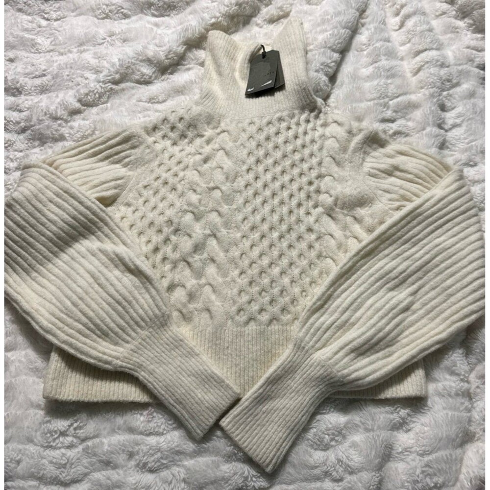 All Saints turtleneck Wool Blend Knit Sweater